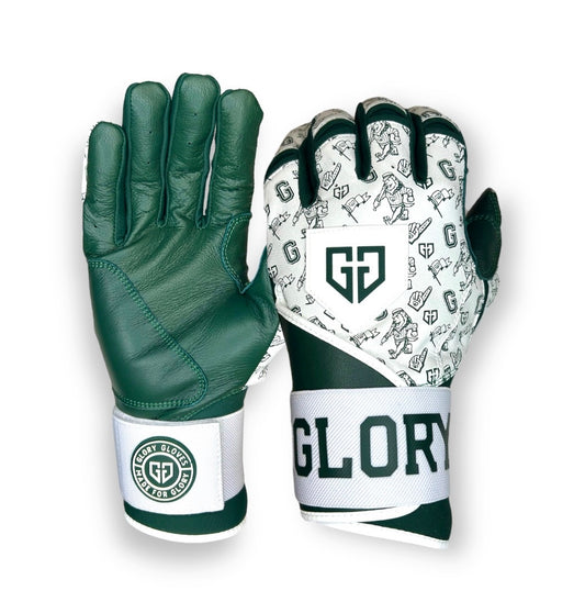 Glory Gloves | Forest Green | Long Cuff