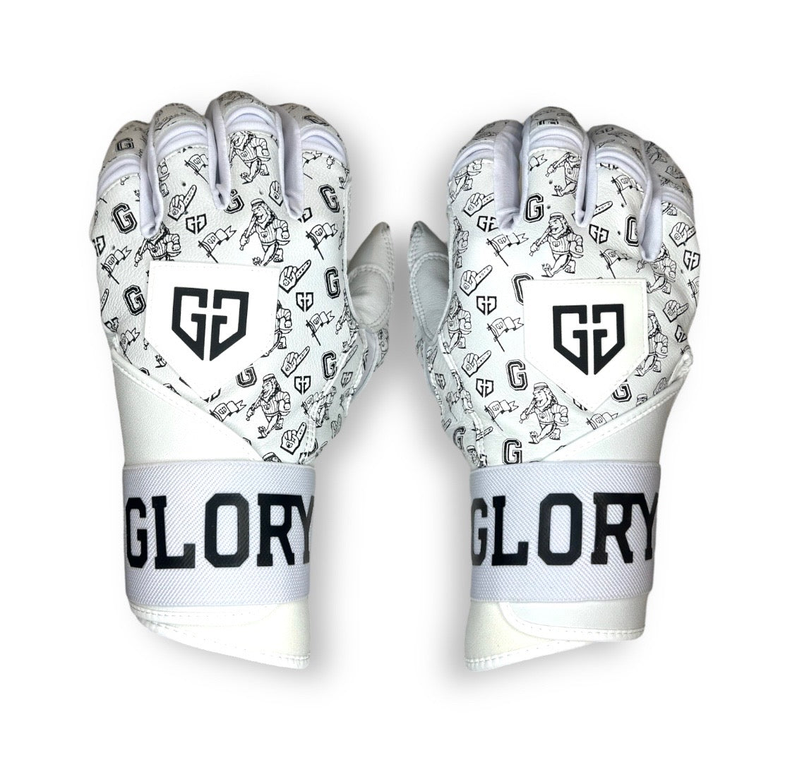 Glory Gloves | White | Long Cuff