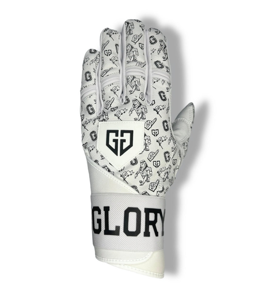 Glory Gloves | White | Long Cuff