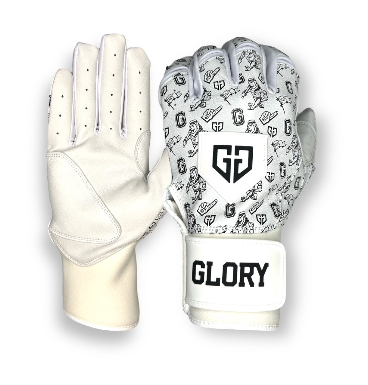 Glory Gloves | White | Regular Cuff